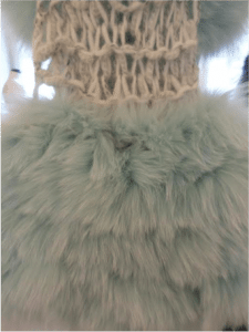 Textured Fur at Saga Furs Young Designers Seminar.