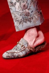 Gucci Fur Lined Slippers, International Fur Federation