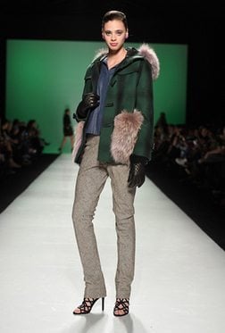 Farley Chatto Womenswear Fur Style Models