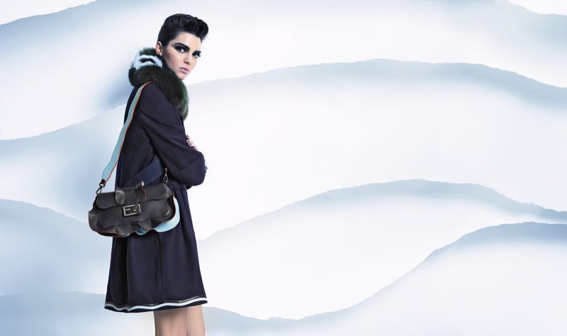 Fendi FW 2016 Ad Campaign Fur Style Kendall Jenner