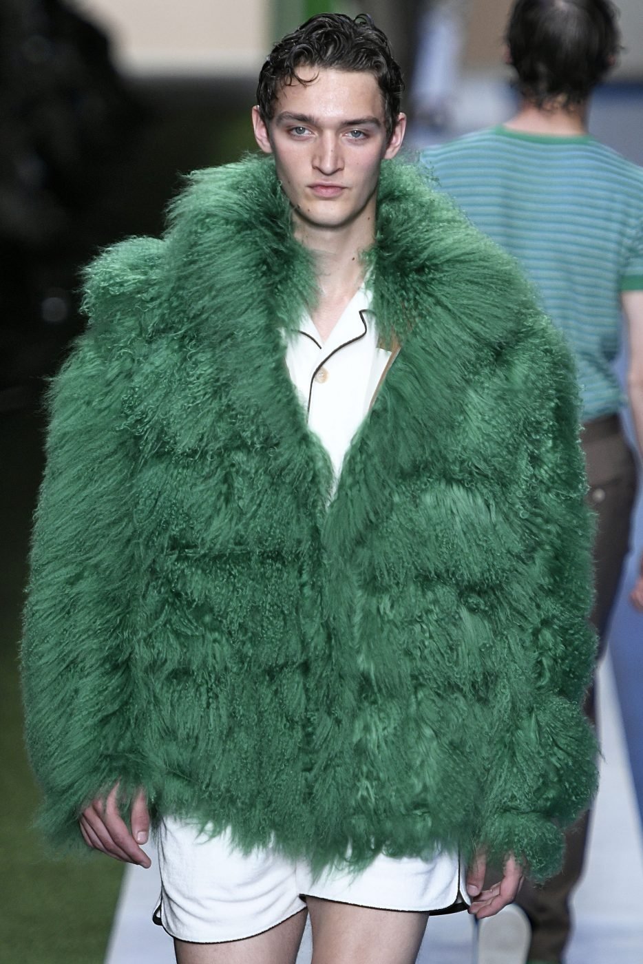 Fendi Fur Jacket Menswear SS 2017 