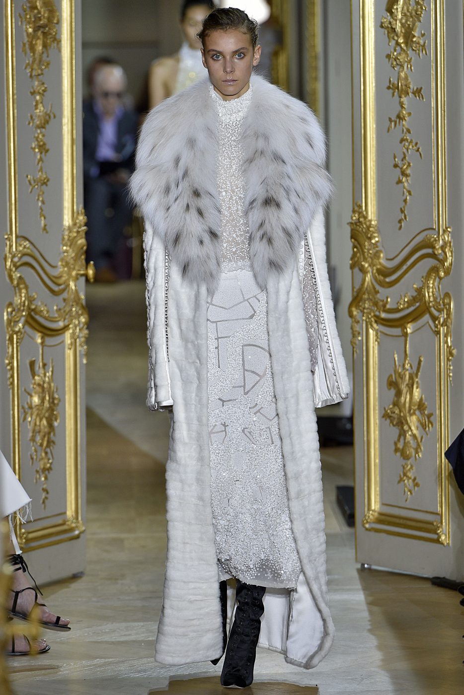 J Mendel Haute Couture Paris Fur Coat 2016 FW