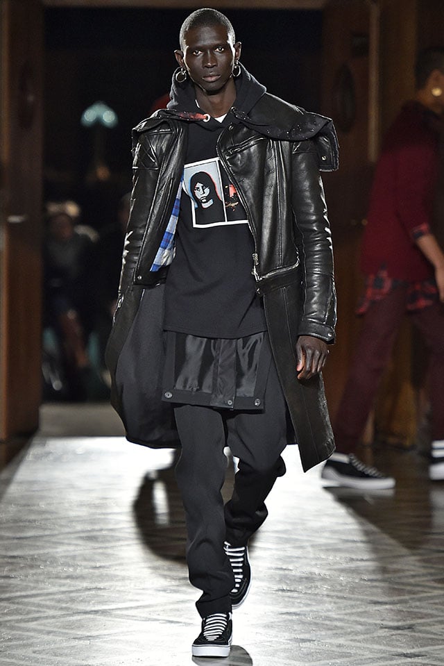  Givenchy Paris Menswear Fall Winter 2017 Leather Work