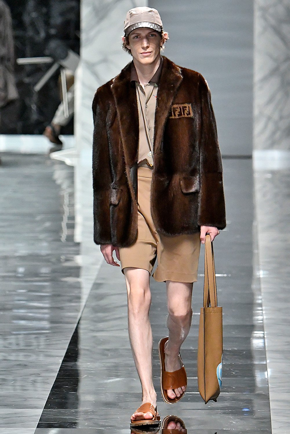 fendi fur jacket mens