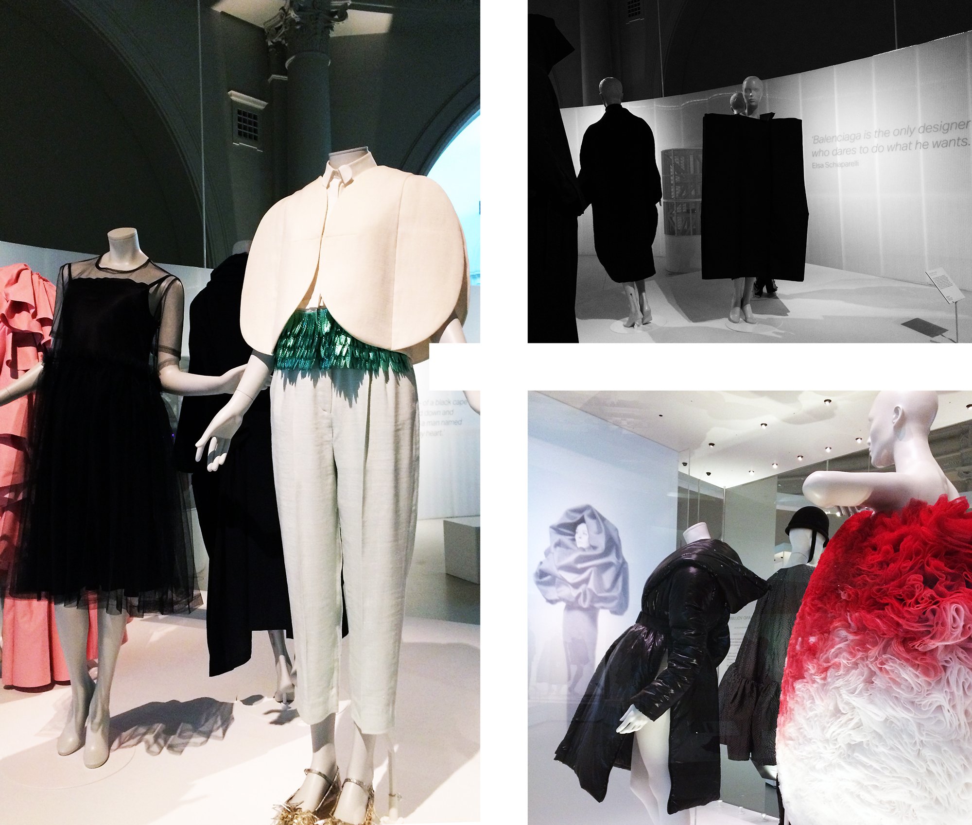 Victoria and Albert Museum, London, Balenciaga, fur