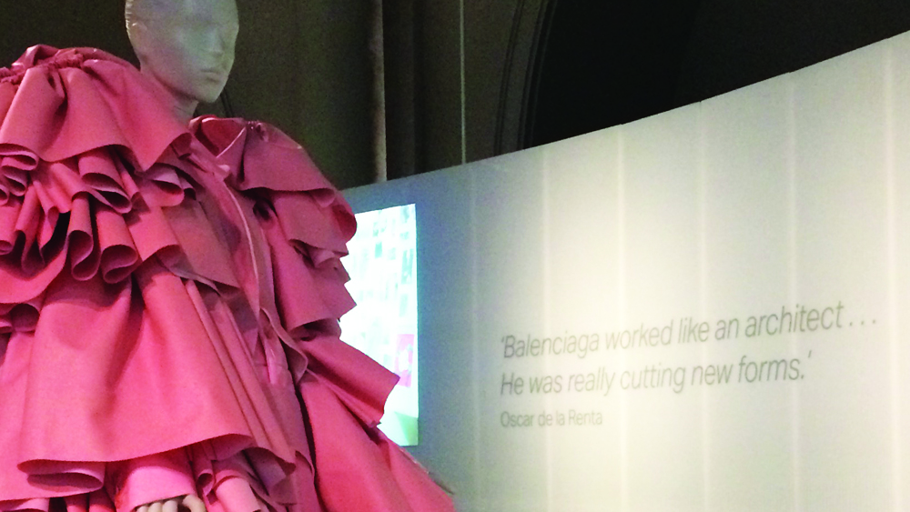 Victoria and Albert Museum, London, Balenciaga, fur