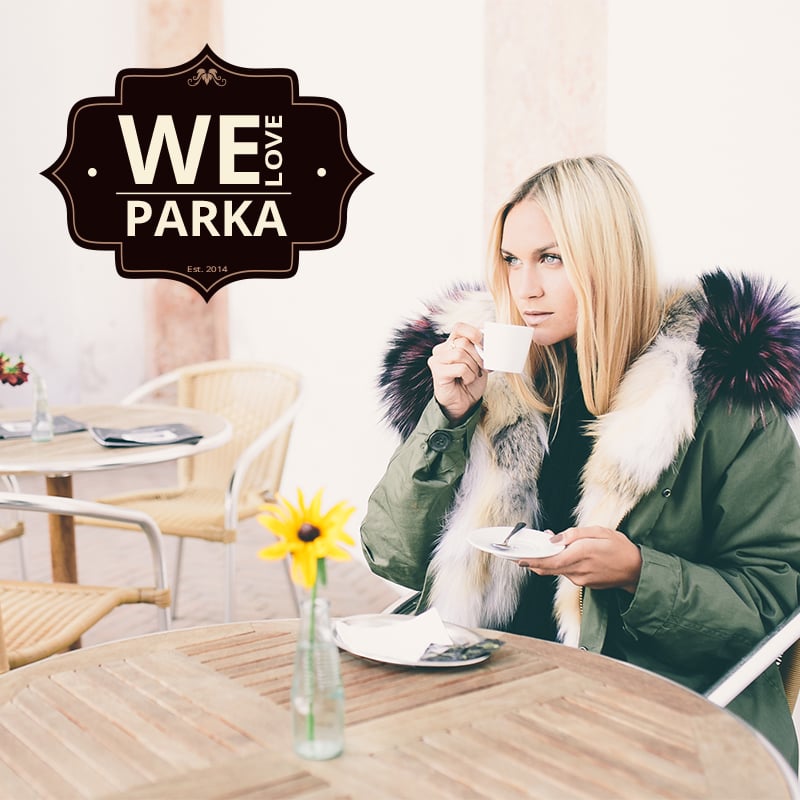 we love parka, fur design