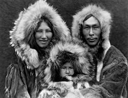 Inuit Family, Fur Fashion