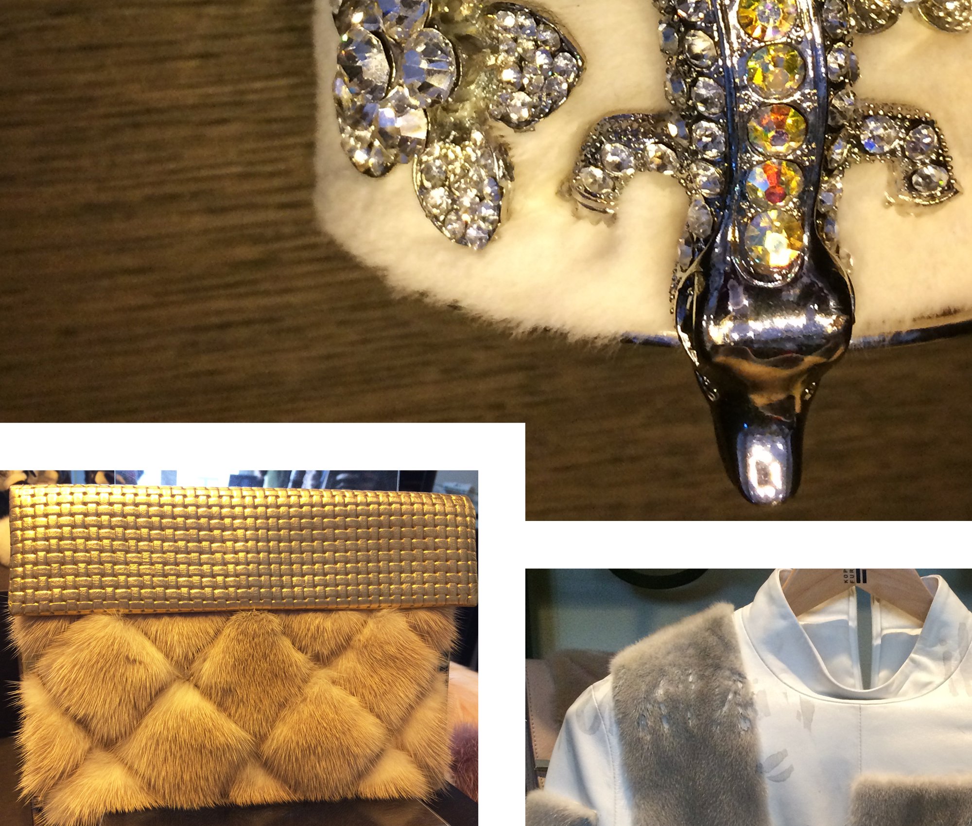 Kopenhagen Fur Studio, mink, jewelry, accesories, handbag, fashion design