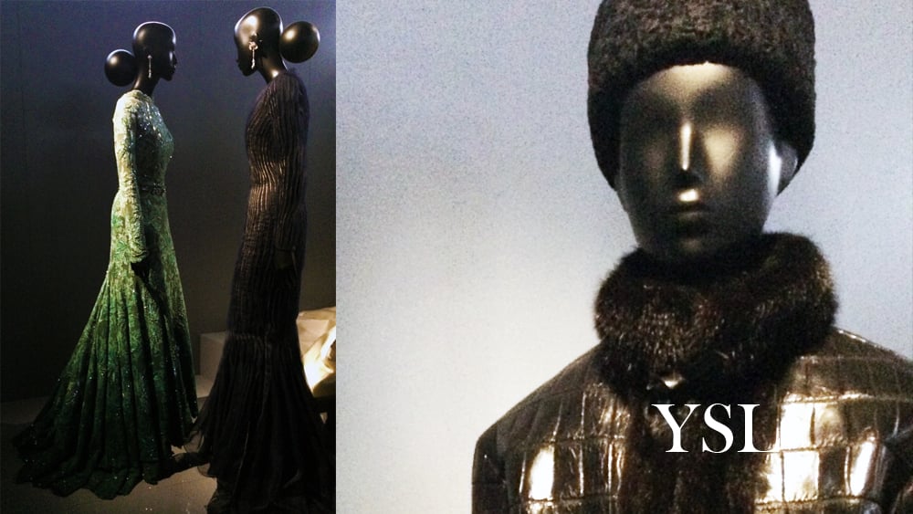 Yves Saint Laurent, Dior, haute couture, mink