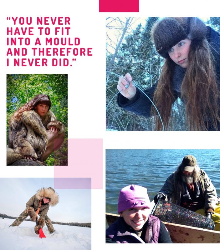 fur, Katie Ball, trapping, design, wild fur