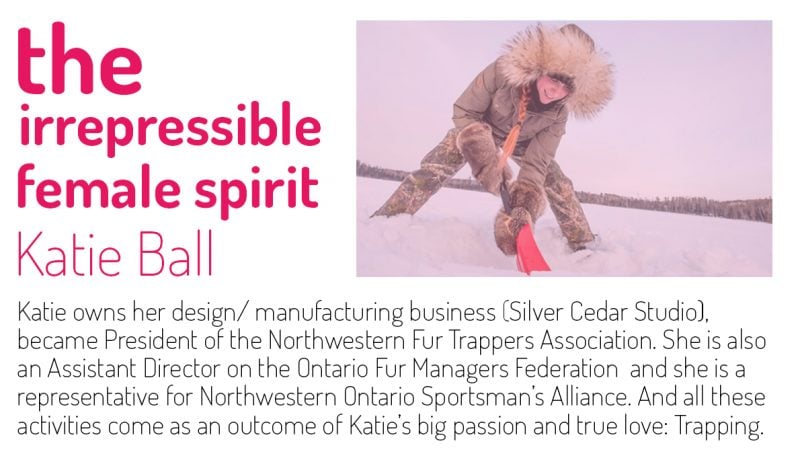 fur, Katie Ball, trapping, design, wild fur