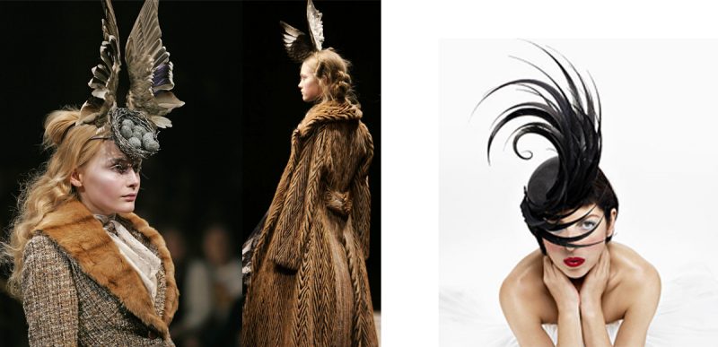 Alexander McQueen, catwalk, mink fur,haute couture, London, 2008