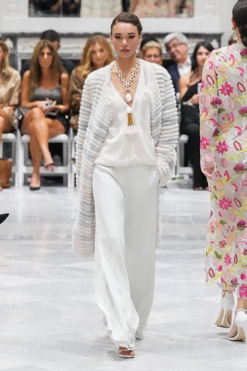 <strong></strong> 2023, Dennis Basso, New York, Spring/Summer, Womenswear